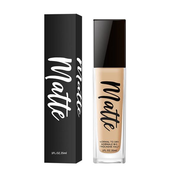 Wholesale OEM Matte Liquid Foundation Makeup Face Concealer 24 Hours Lasting Sweat Protection Support Customization