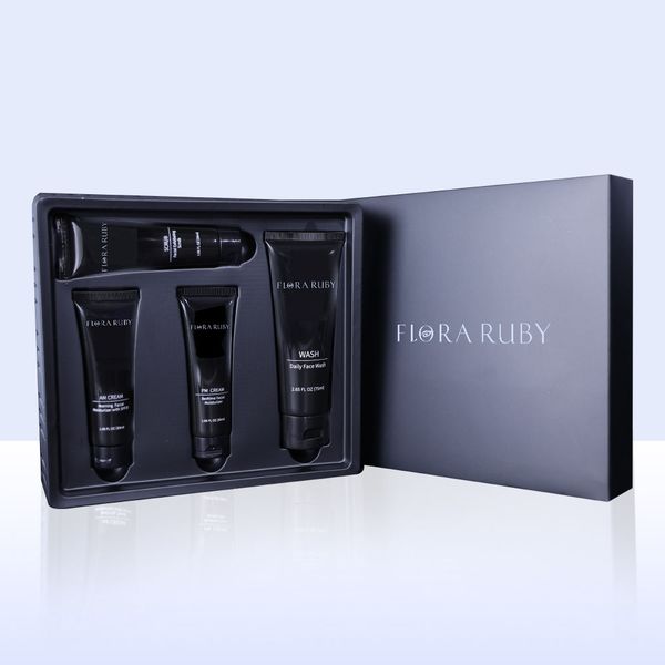 Mens Skin Care Products OEM Vegan Organic Repair Facial Moisturizer Skin Care Gift Set